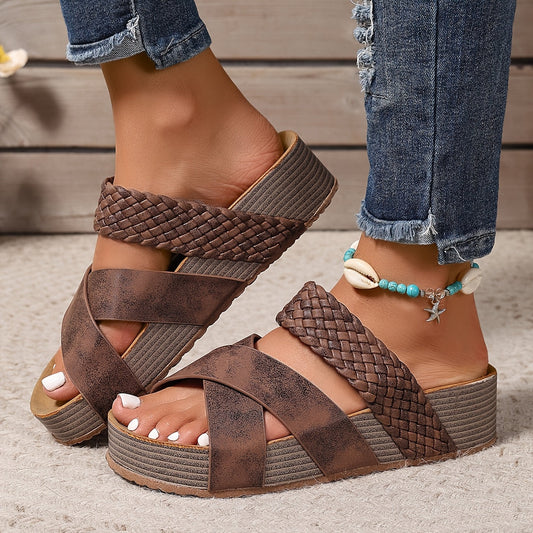 Alba™ | Sandalias ortopédicas de piel