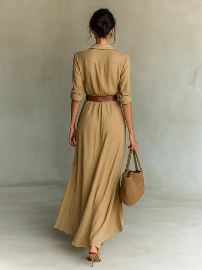 Naiara - Vestido largo elegante
