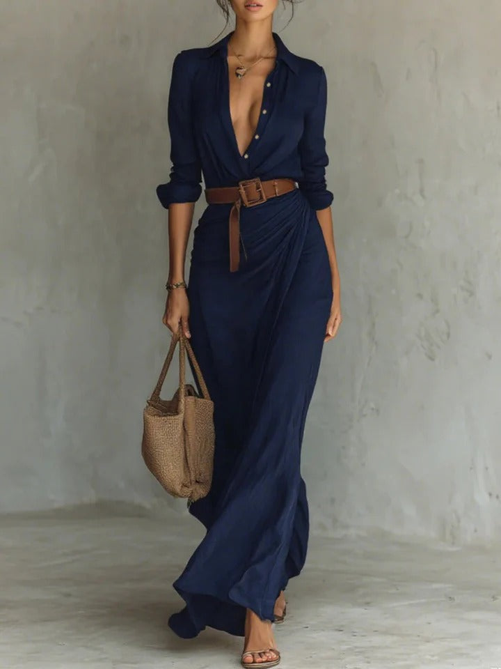 Naiara - Vestido largo elegante