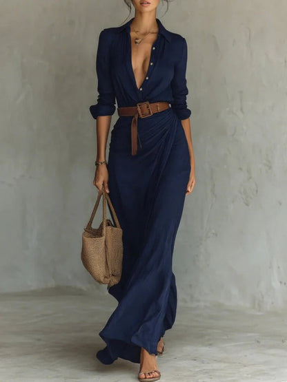 Naiara - Vestido largo elegante