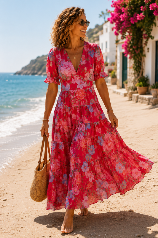 Aitana | Elegante vestido floral
