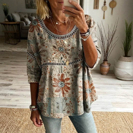 Sofía | Blusa informal vintage