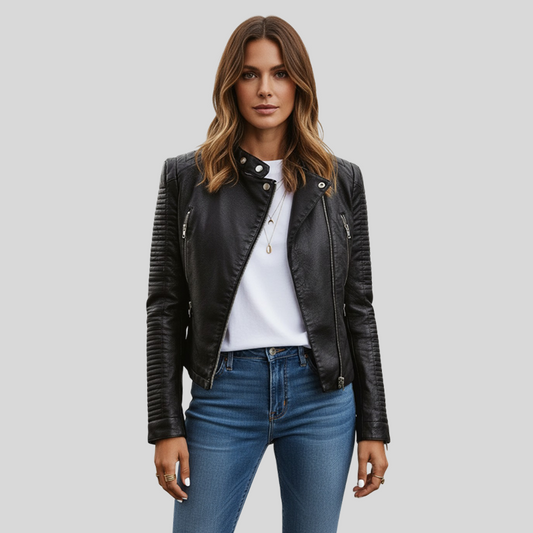 SANTANA™ | Elegante chaqueta de cuero