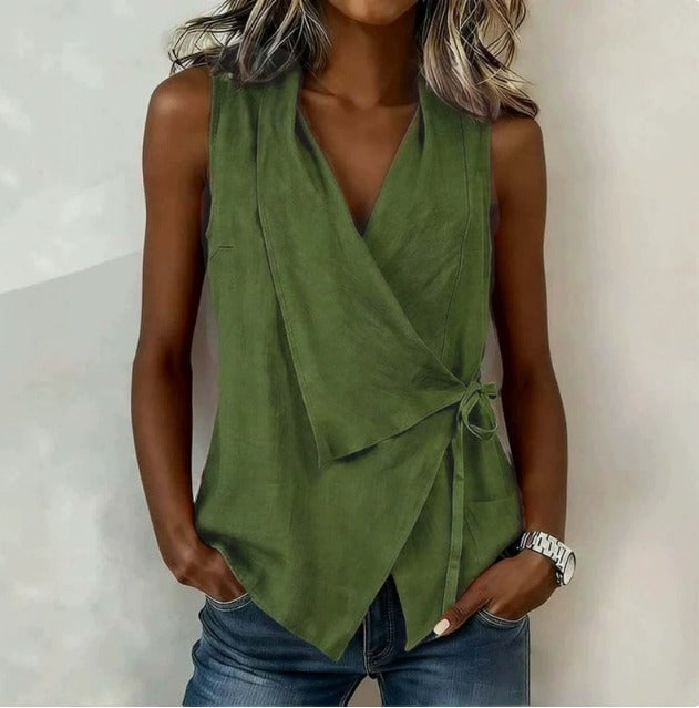 Laura | Blusa sin mangas