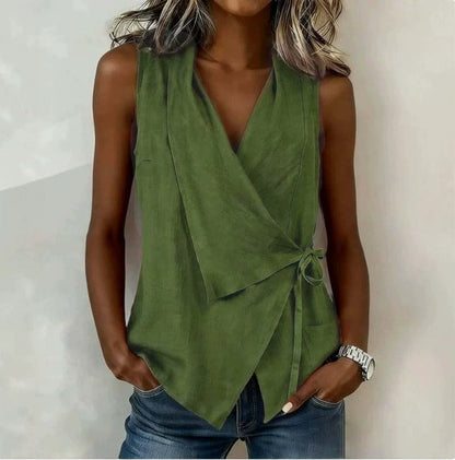 Laura | Blusa sin mangas