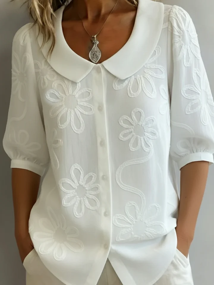 Aurelia™ — Blusa ligera con estampado floral