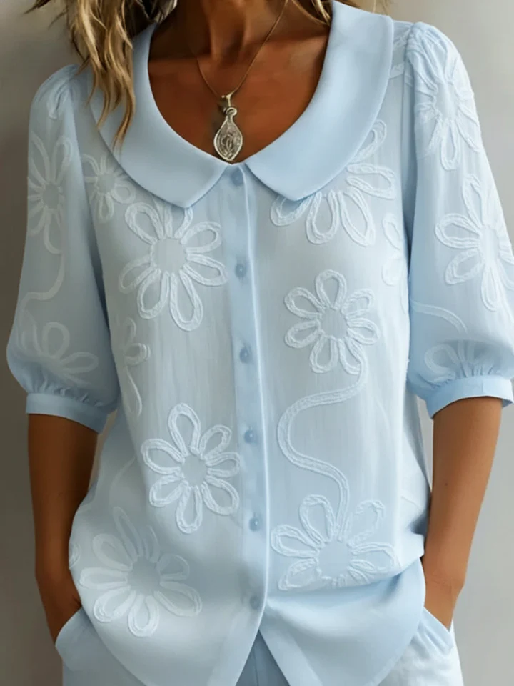 Aurelia™ — Blusa ligera con estampado floral