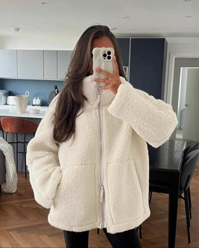 Mirella | Chaqueta  polar de peluche