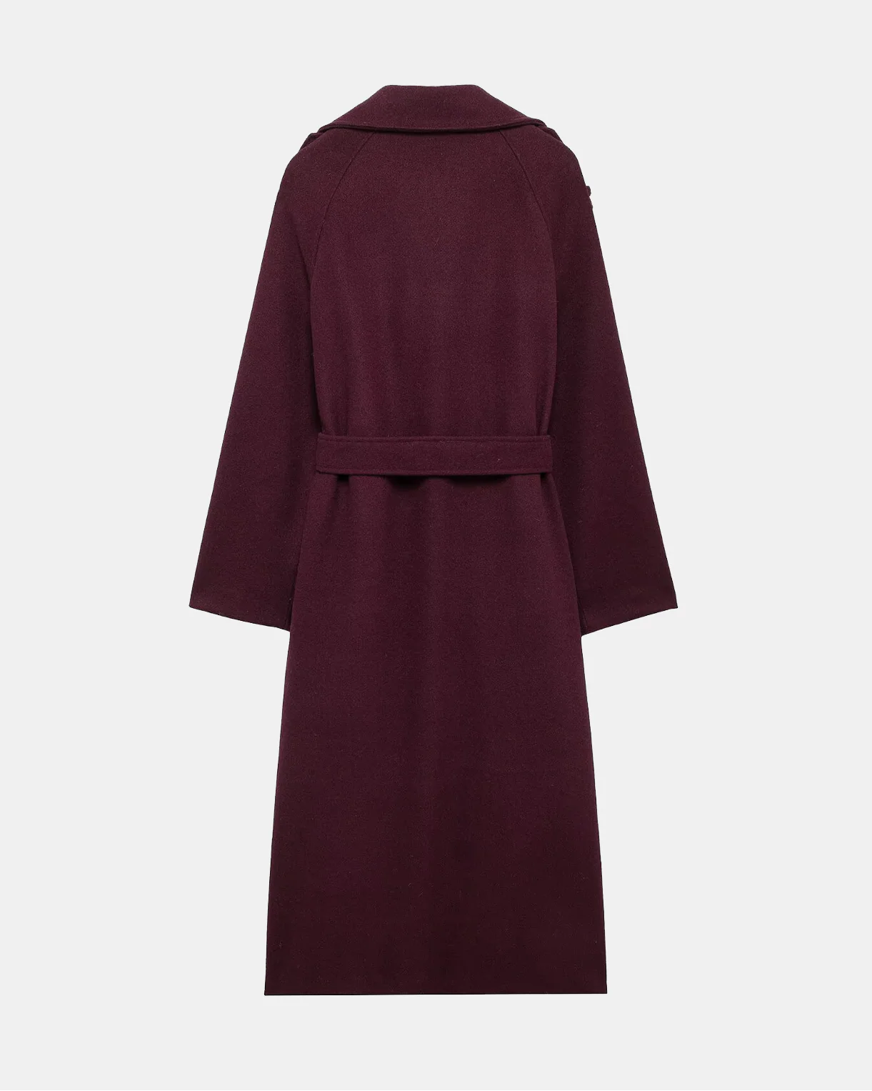 Amalia | Gabardina color vino