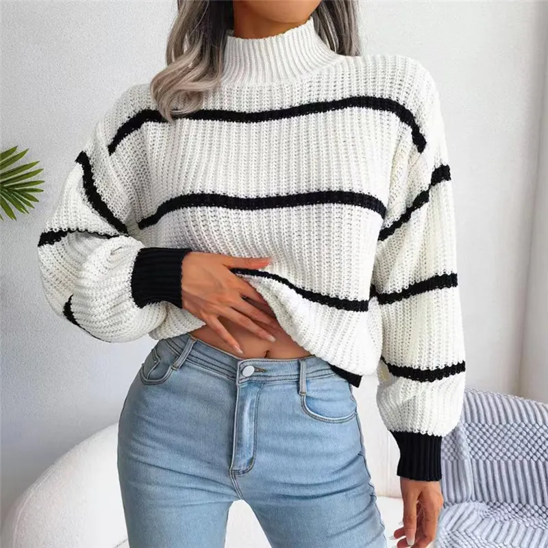 Lina | Suéter de rayas para mujer Precio de venta 49,95 euros Precio normal