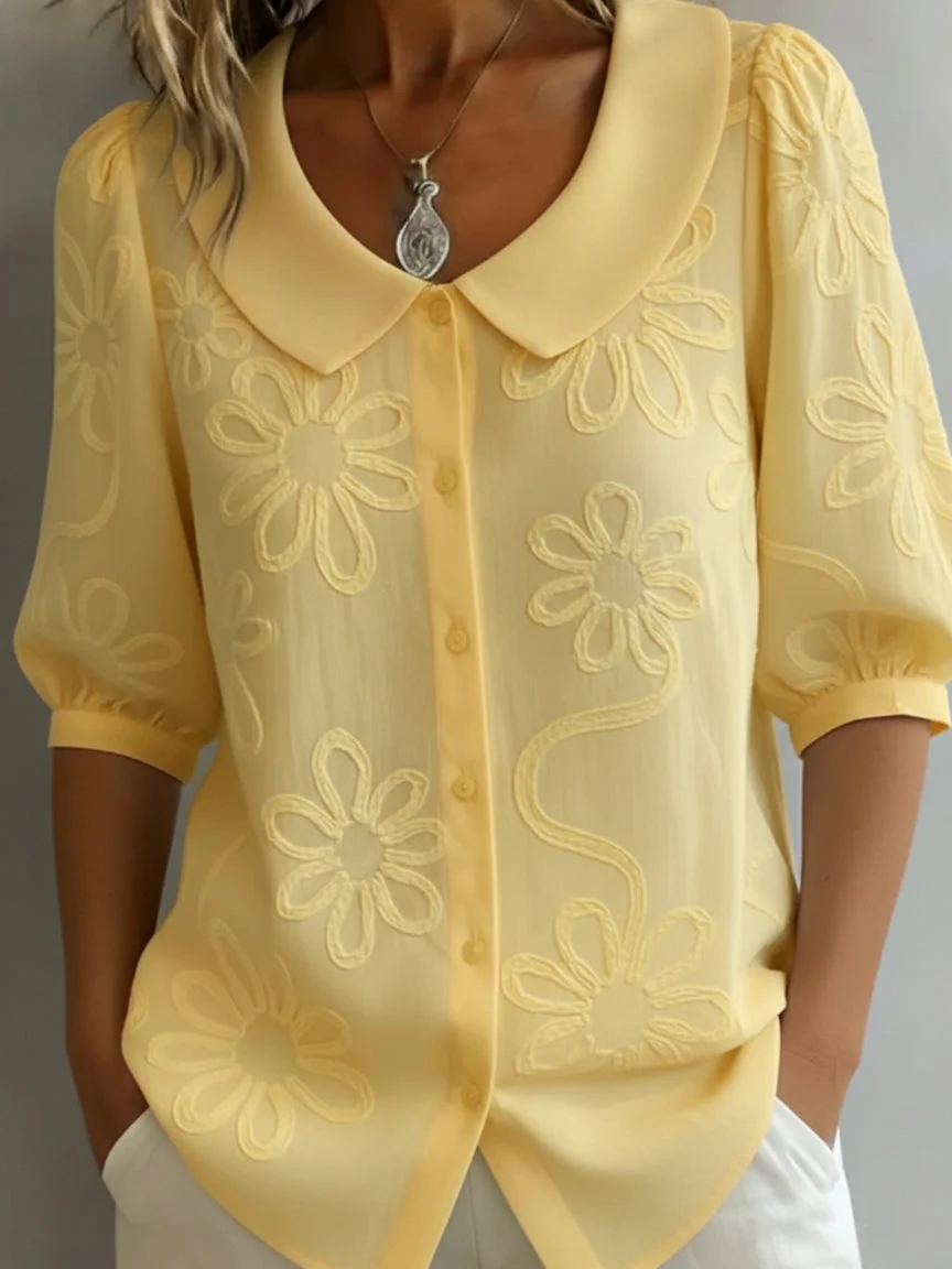 Aurelia™ — Blusa ligera con estampado floral