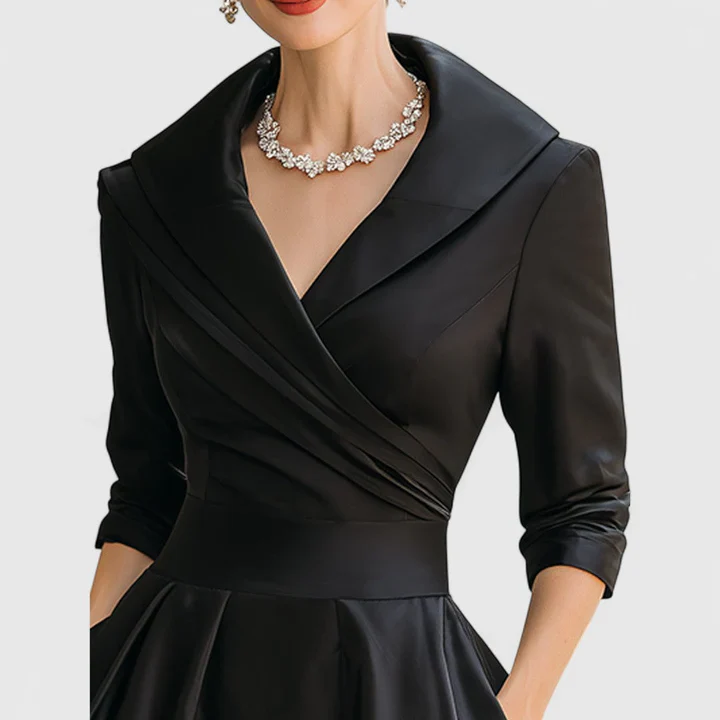 Naiara|Elegante vestido midi
