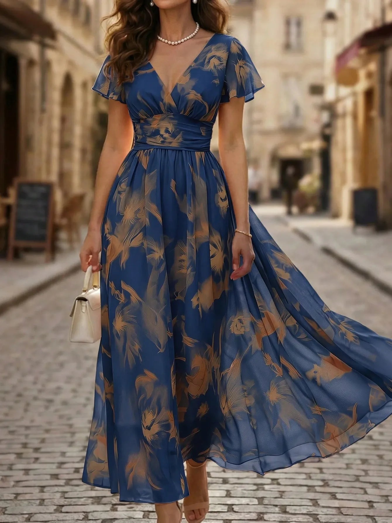 Aurora™ | Vestido Midi Elegante