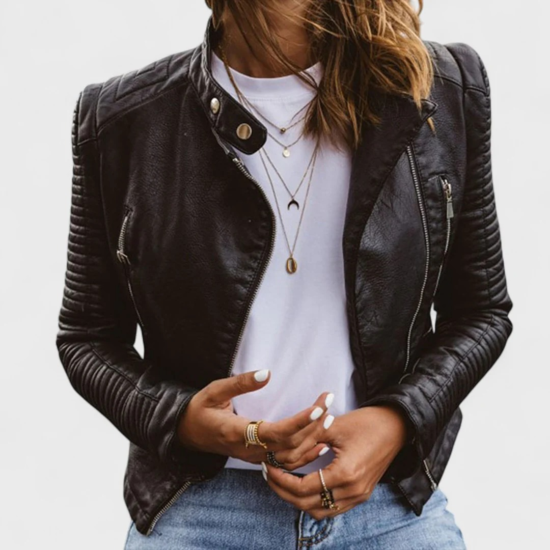 SANTANA™ | Elegante chaqueta de cuero