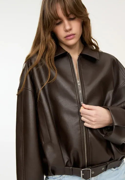 Amara™ | Chaqueta de piel sintética