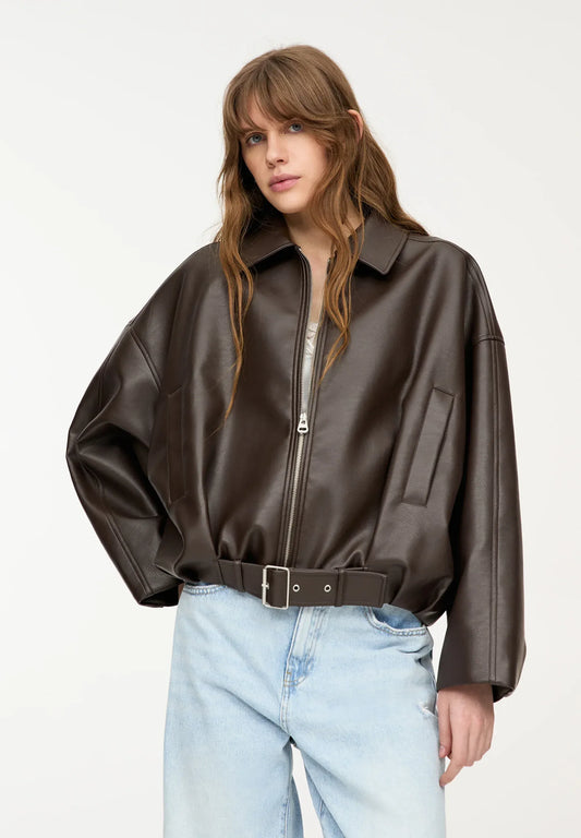 Amara™ | Chaqueta de piel sintética